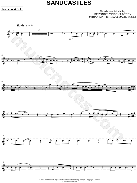 Sandcastles - C Instrument