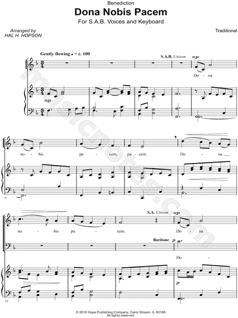 Dona Nobis Pacem