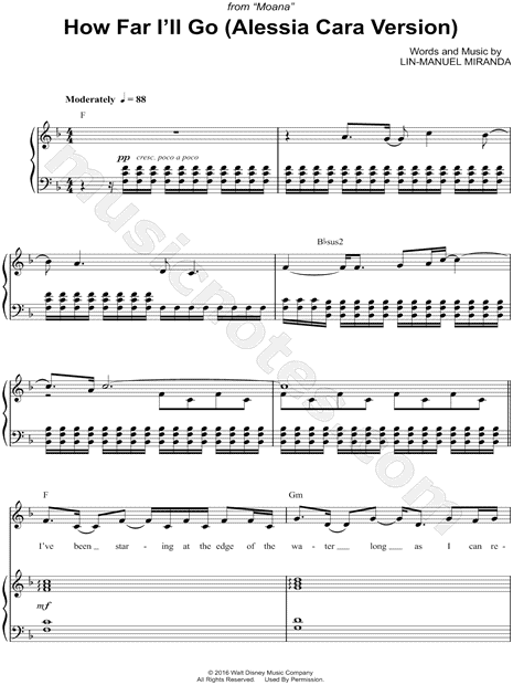 How Far I'll Go (Alessia Cara Version)
