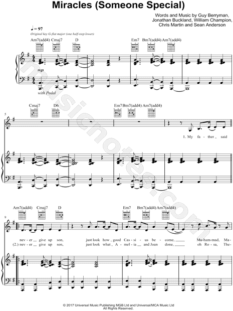 Miracles (Someone Special)