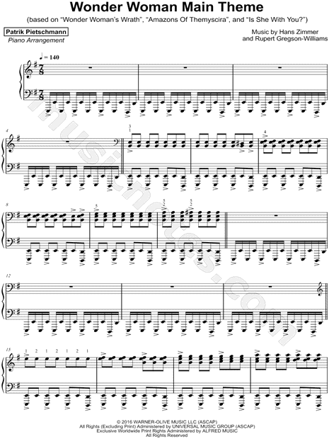 Wonder Woman Main Theme