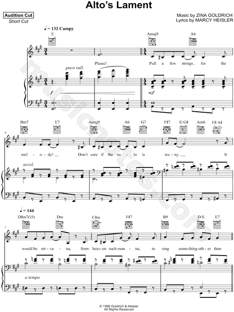 Alto's Lament