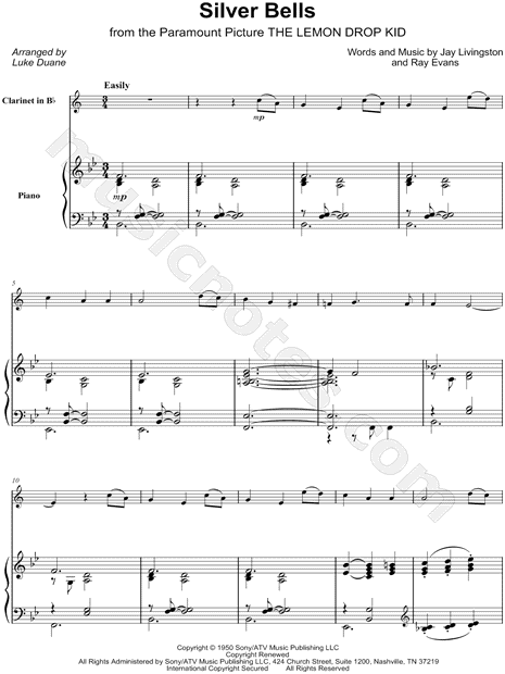 Silver Bells - Clarinet & Piano