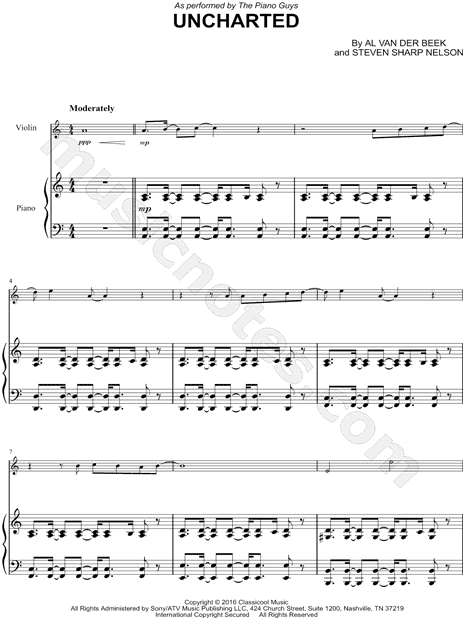 Uncharted - Violin & Piano