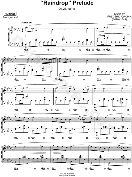 Prelude in Db Major (Raindrop Prelude)