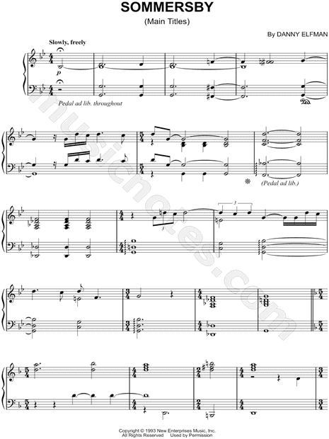 Sommersby (Main Titles)