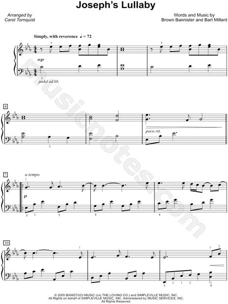 Joseph's Lullaby