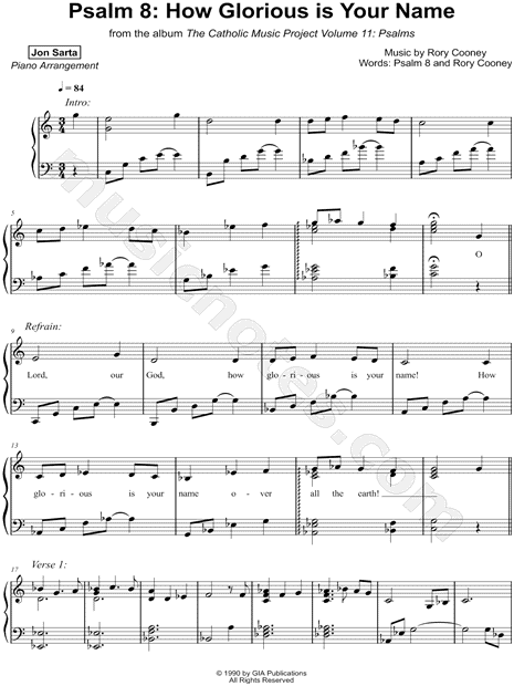 Psalm 8: How Glorious is Your Name
