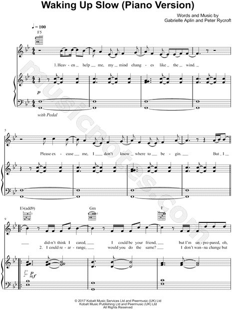 Waking Up Slow (Piano Version)