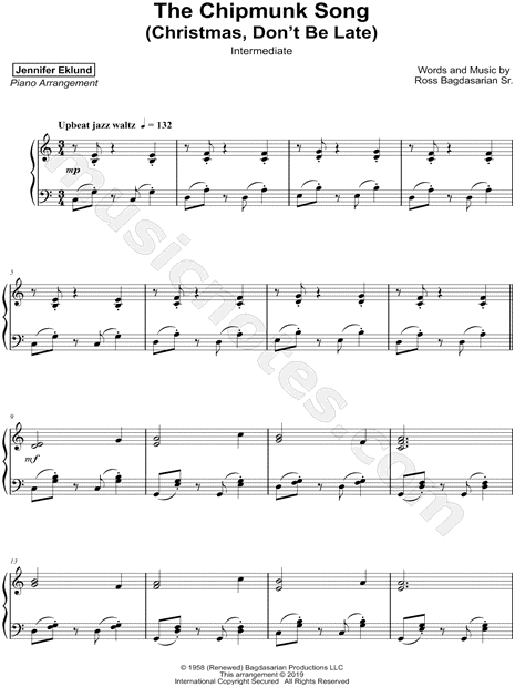 The Chipmunk Song [intermediate]
