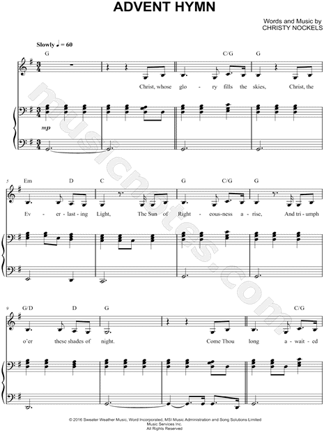Advent Hymn