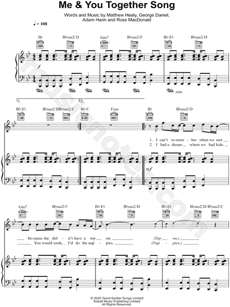 Me & You Together Song