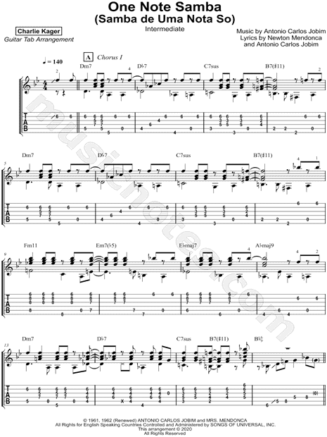 One Note Samba [intermediate]