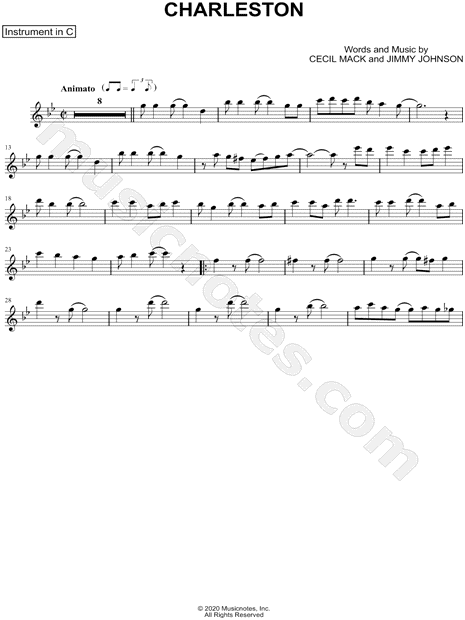 Charleston - C Instrument