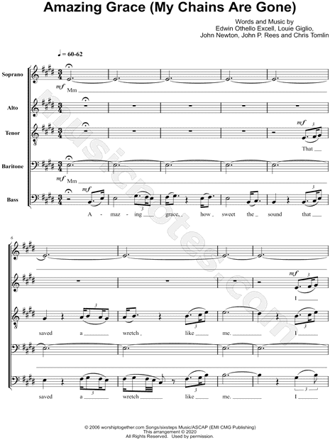 Amazing Grace (My Chains Are Gone)