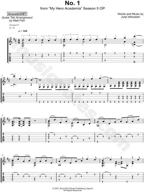 No. 1 (from My Hero Academia Season 5 OP)