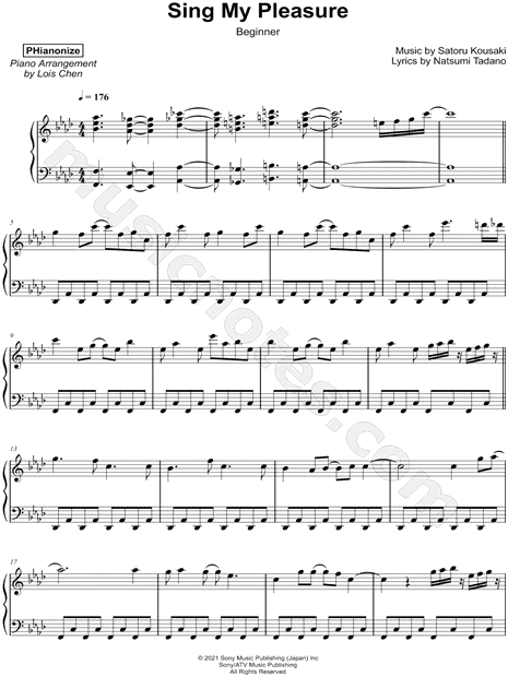 Sing My Pleasure [beginner]