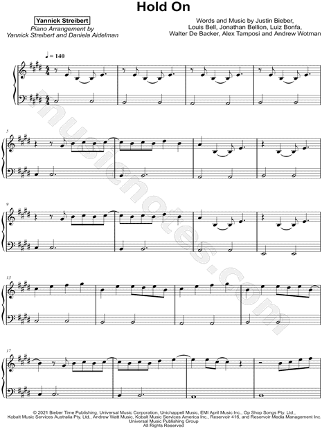 Hold On [easy]