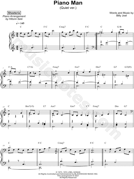 Piano Man [quiet version]