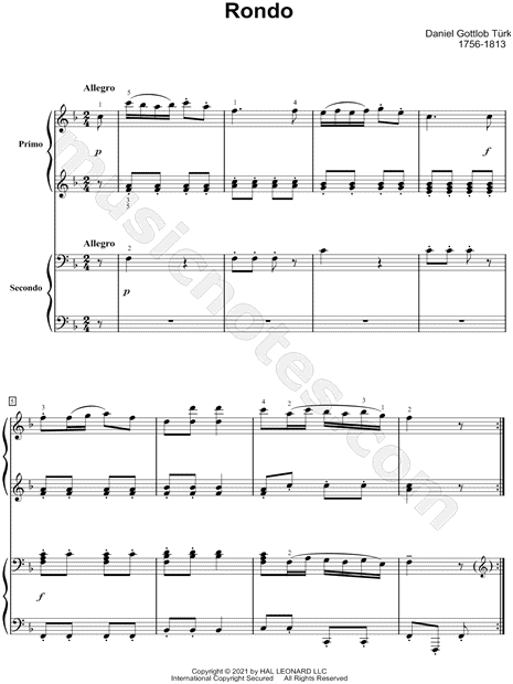 Rondo in F Major