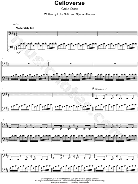 Celloverse - Cello Duet