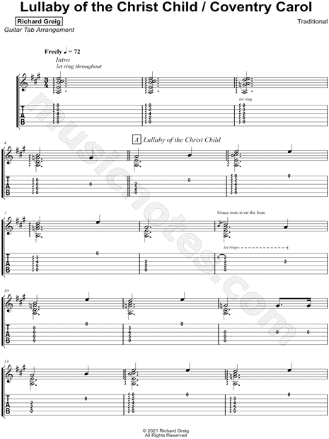 Lullaby of the Christ Child / Coventry Carol