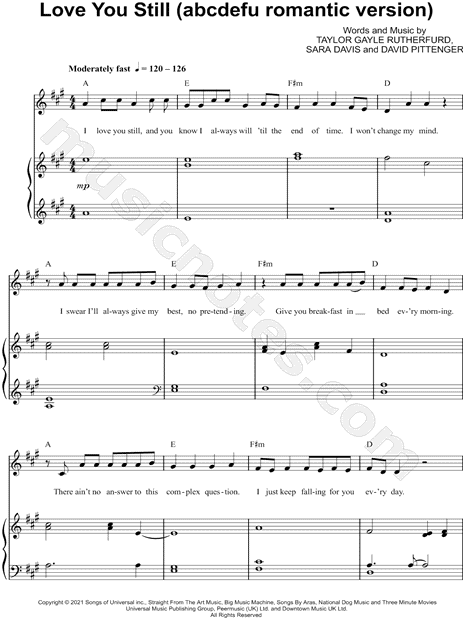 Love You Still (abcdefu romantic version)
