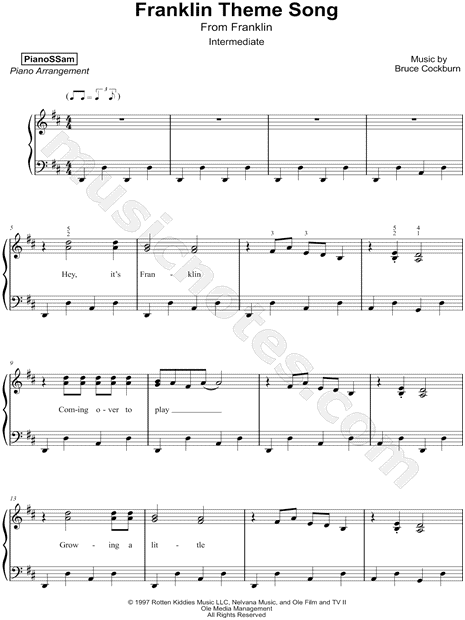 Theme from Franklin [intermediate]