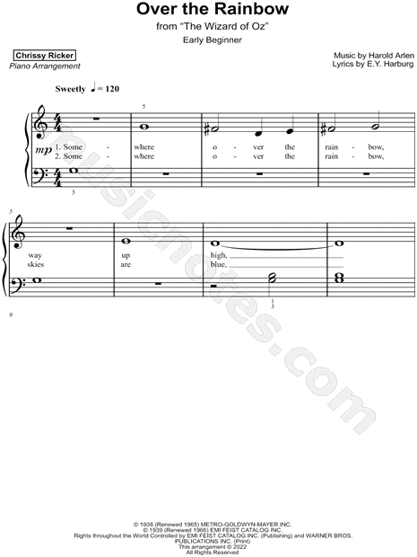 Over the Rainbow [early beginner]