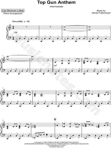 Top Gun Anthem [intermediate]