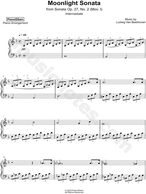 Moonlight Sonata [intermediate]