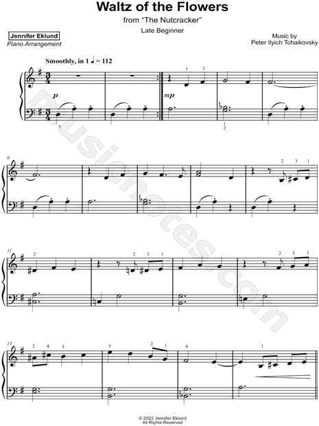 Waltz of the Flowers [late beginner]