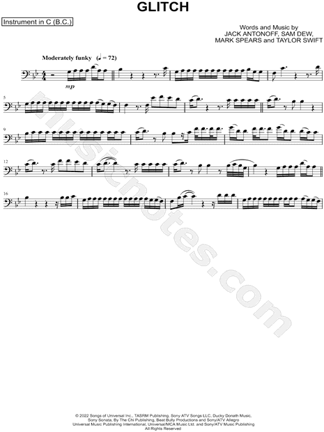 Glitch - Bass Clef Instrument