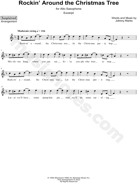 Rockin' Around the Christmas Tree [excerpt]