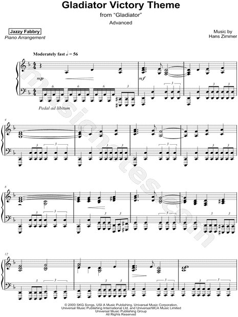 Gladiator Victory Theme [advanced]
