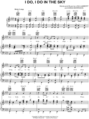 I Do, I Do In the Sky
