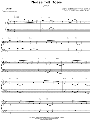 Please Tell Rosie [easy version]