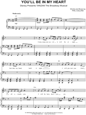 You'll Be In My Heart