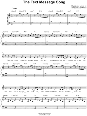 The Text Message Song